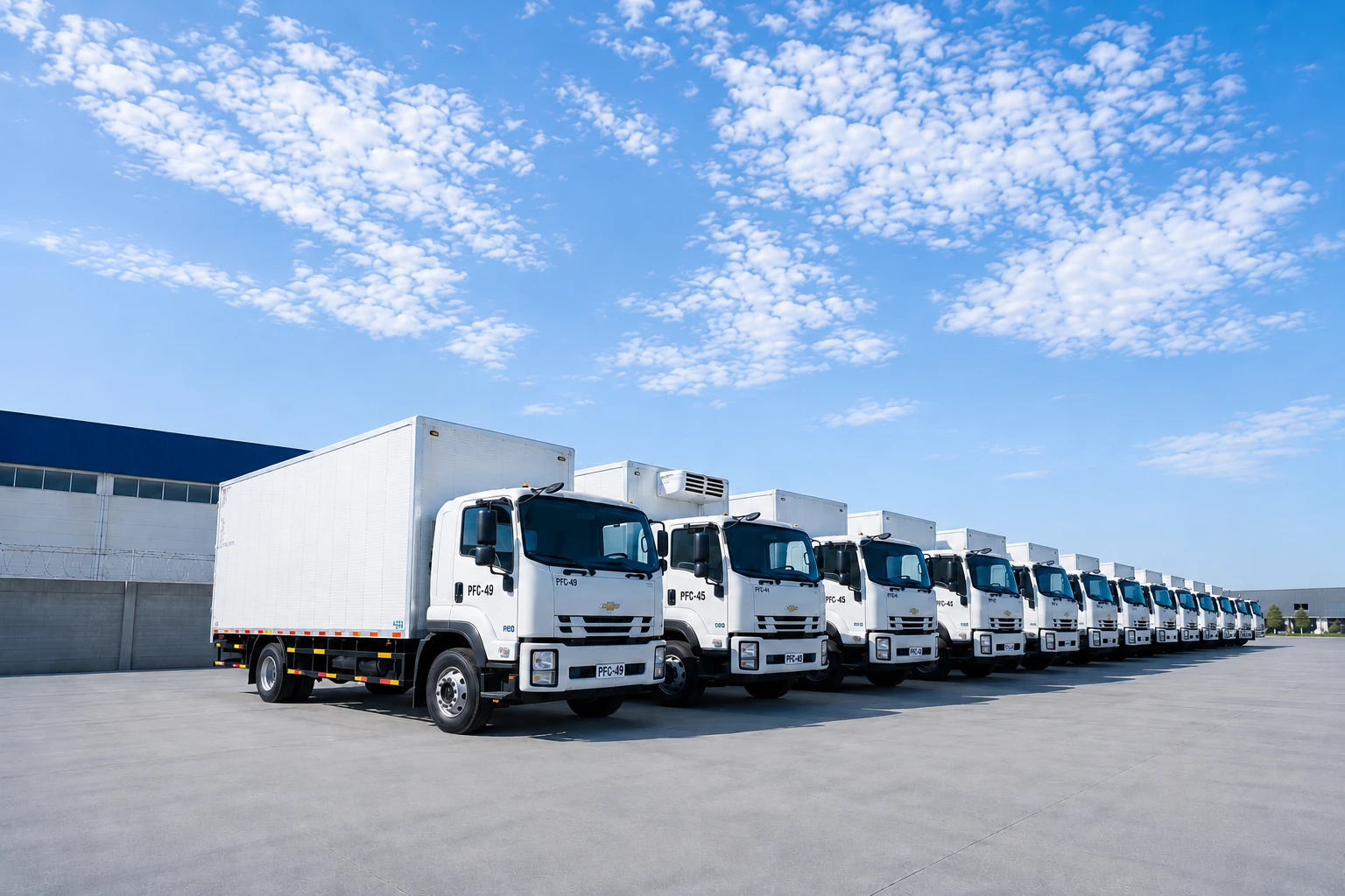 Flota propia de PFC Transportes